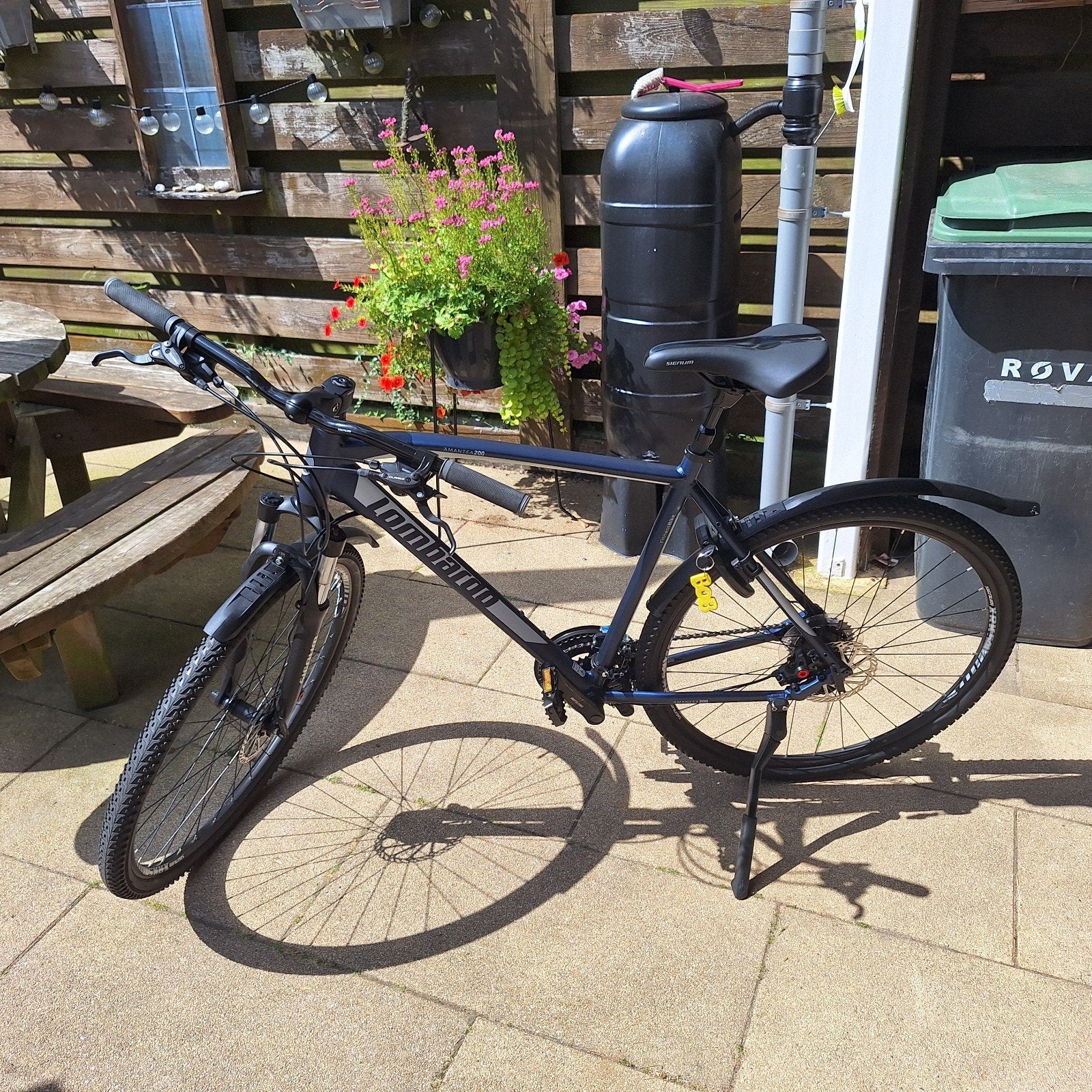 Lombardo fiets met schijfremmen en 24 versnellingen, Ophalen