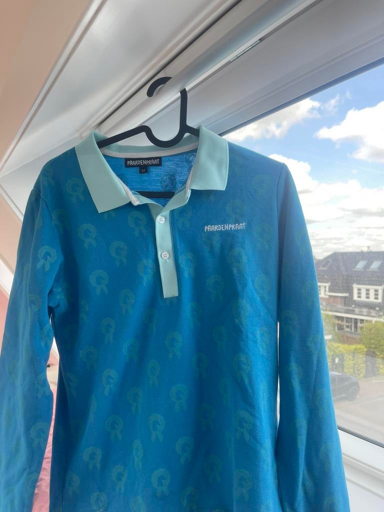 Paardenpraattv polo maat M, Dieren en Toebehoren, Ophalen of Verzenden, Zo goed als nieuw, Dressuur, Bovenkleding