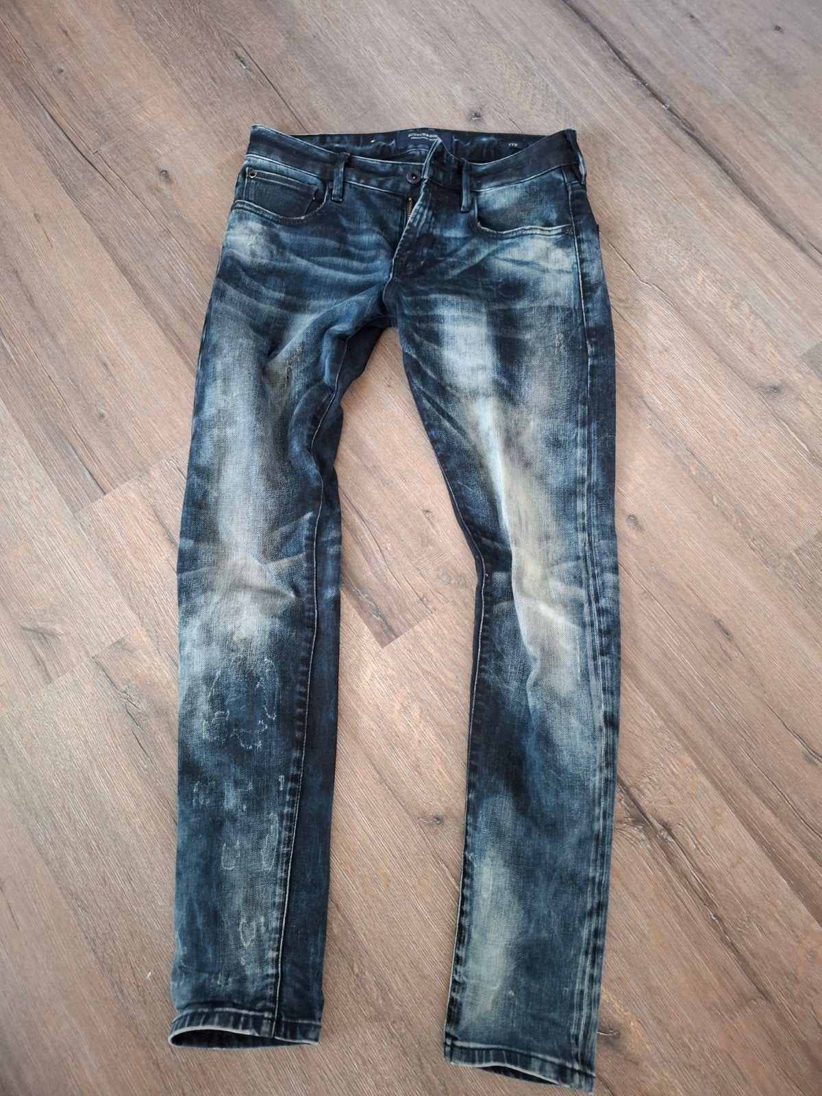 Scotch & Soda Heren Slim Fit Jeans Maat W29 L32, Ophalen, Blauw, W32 (confectie 46) of kleiner, Gedragen