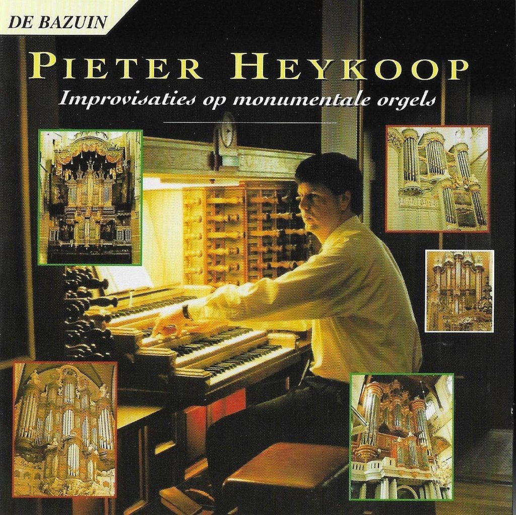 PIETER HEYKOOP / ORGEL - IMPROVISATIES OP MONUMENTALE ORGELS, Verzenden, Zo goed als nieuw, Geestelijke liederen, Orgel