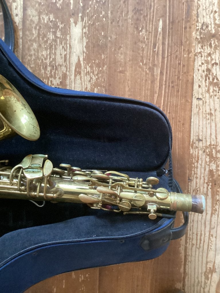 TE KOOP  ALTSAXOFOON CONN 1950, Ophalen, Gebruikt, Alt, Met koffer