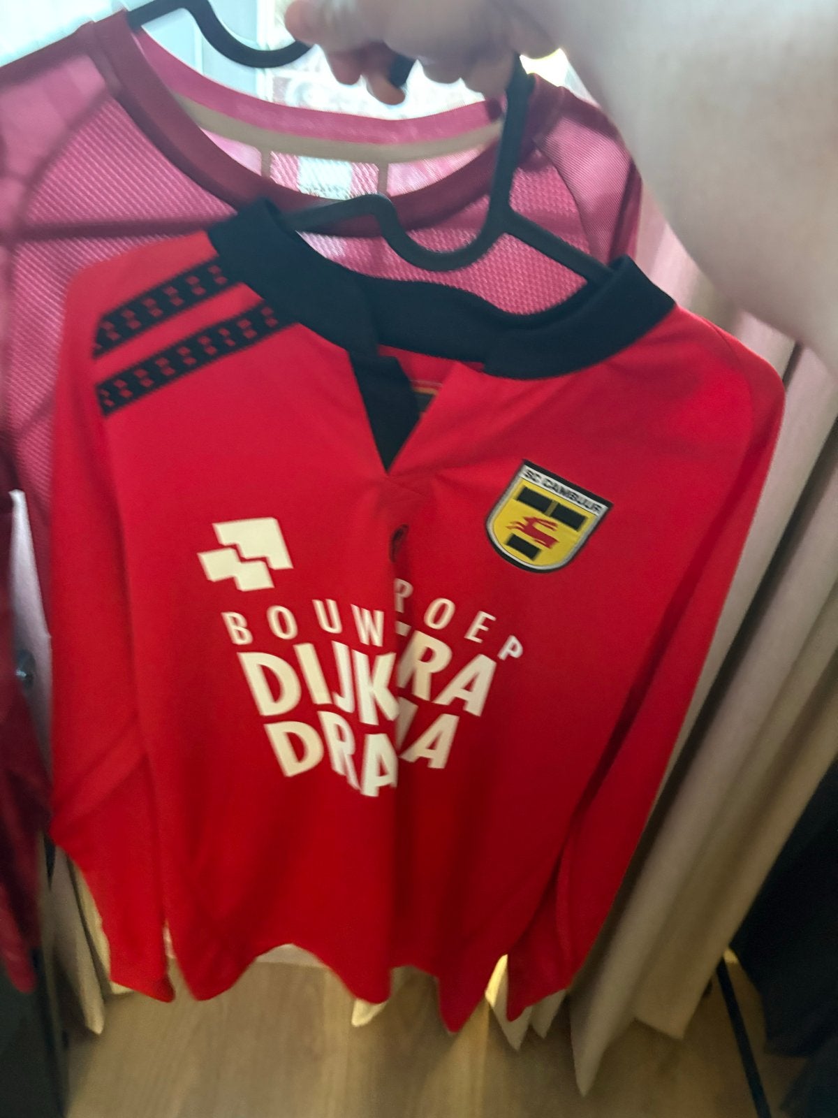 Twee unieke Cambuur keepersshirts - Matchworn, Ophalen of Verzenden, Zo goed als nieuw, Buitenlandse clubs, Shirt