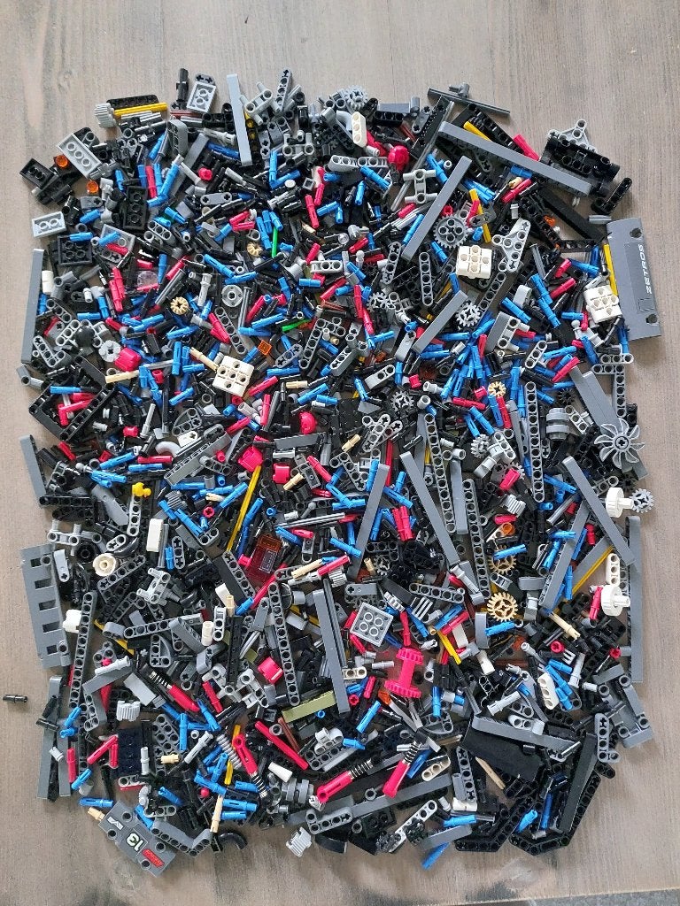 veel onderdelen technic Lego, Lego, Ophalen of Verzenden, Zo goed als nieuw, Technic