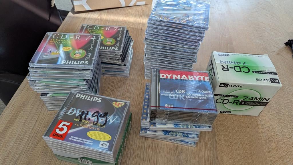 Blanco cd en dvd, Ophalen of Verzenden, Nieuw, Dvd