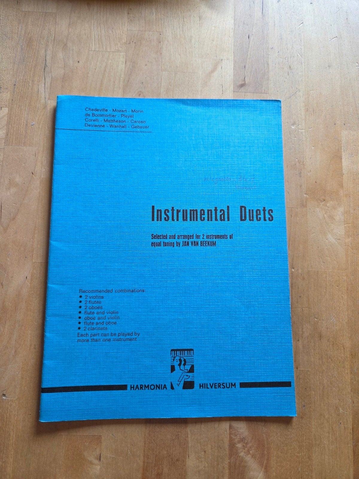 Instrumental Duets - Harmonia Uitgave Jan Van Beekum, Gebruikt, Verzenden, Klassiek, Overige soorten