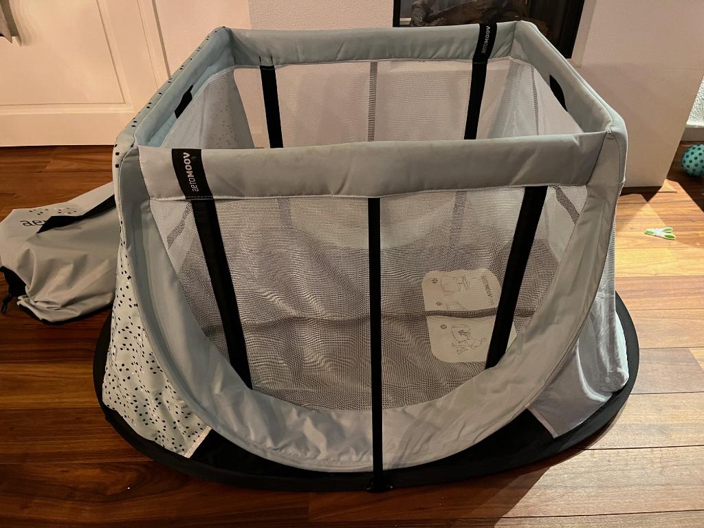 Aeromoov Instant Travel Cot Campingbedje + matras/hoeslaken, Ophalen, Gebruikt, Reisbedje