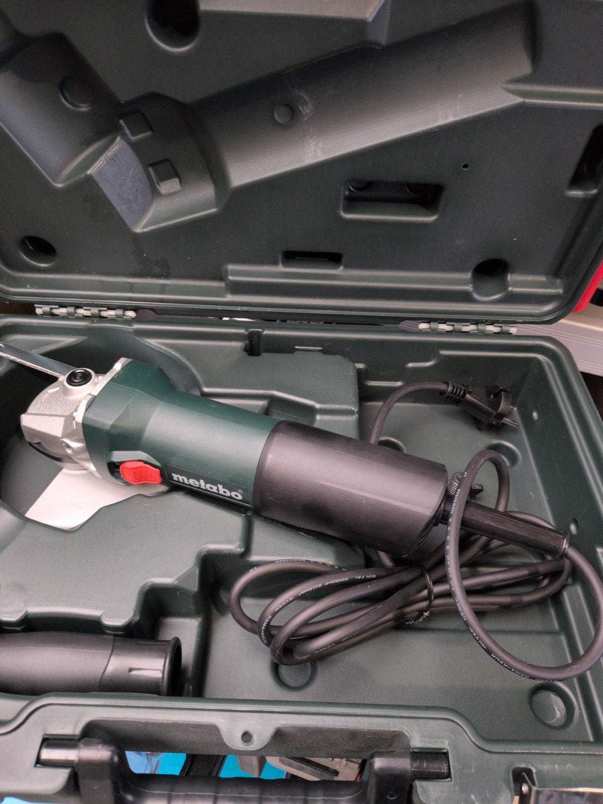 Metabo W 850-125 Haakse Slijper -nieuw, Ophalen of Verzenden, Zo goed als nieuw, 700 tot 1000 watt, Haakse handslijpmachine