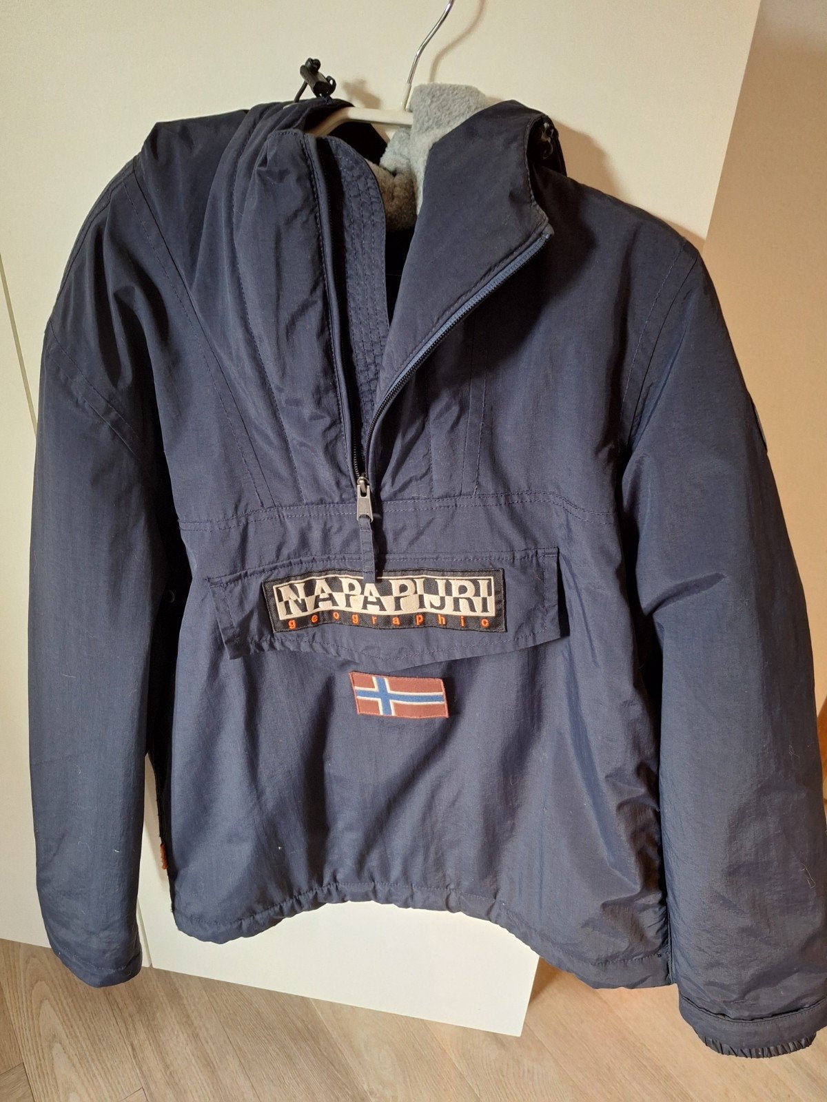 Jas jongeren, blauw Napapuri, Kleding | Heren, Jassen | Winter, Ophalen of Verzenden, Blauw