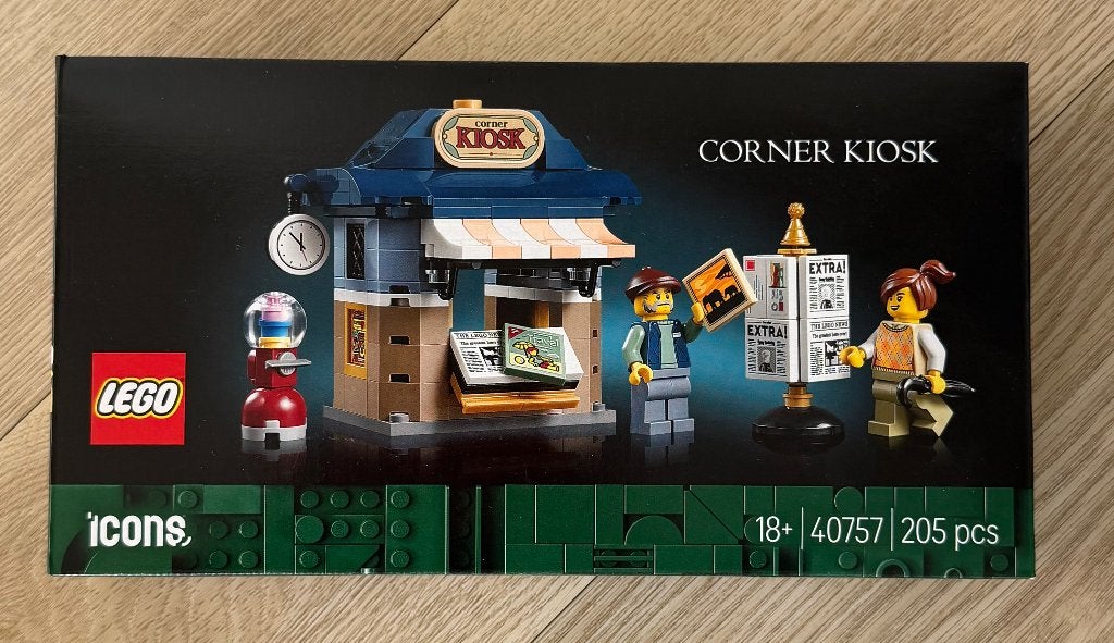 LEGO 40757 - Corner Kiosk (NIEUW, SEALED), Overige thema's, Nieuw, Ophalen of Verzenden, Complete set