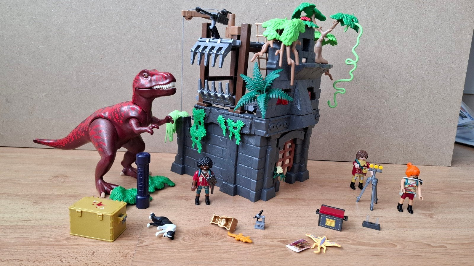 Playmobil 9429, Dino T-rex met tempel, Kinderen en Baby's, Ophalen, Gebruikt, Complete set, Overige typen