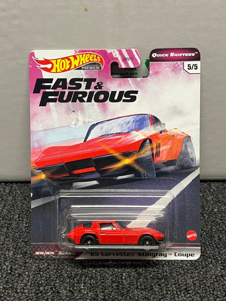 Hot wheels corvette stingray fast & furious real riders, Ophalen of Verzenden, Nieuw, Auto