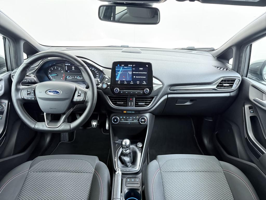 Ford Fiesta 1.0T ST-Line 5Drs Navi Ecc Apple Carplay Android, Voorwielaandrijving, Gebruikt, Origineel Nederlands, Bedrijf