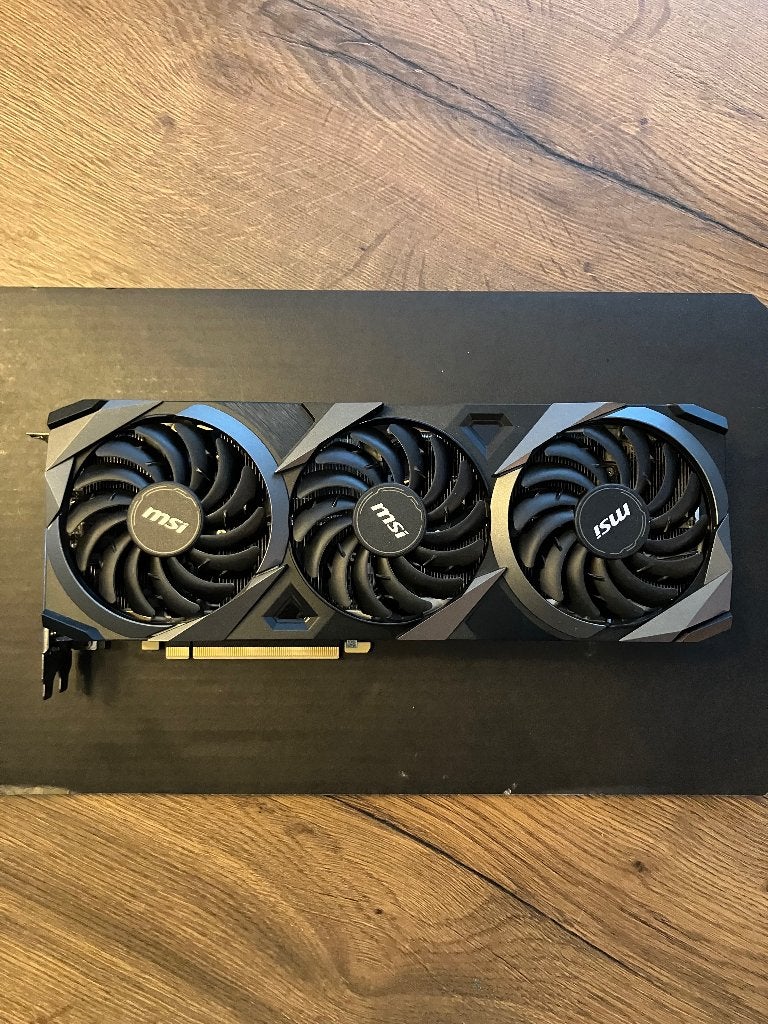 NVIDIA GeForce RTX 3090 MSI Ventus 24GB videokaart, GDDR6, PCI-Express 4, Ophalen of Verzenden, Zo goed als nieuw