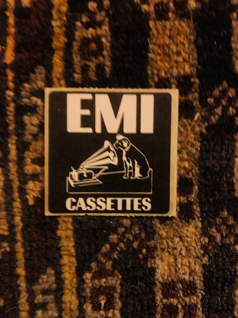 EMI Cassettes Sticker, Ophalen of Verzenden, Zo goed als nieuw, Overige typen