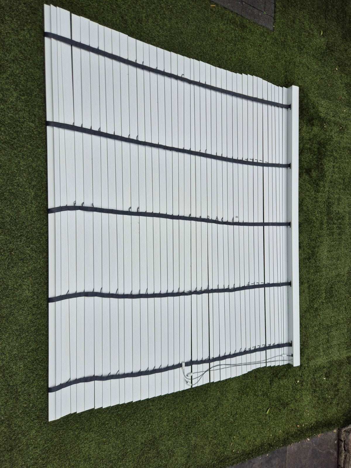 Witte jaloezieën 170x206 cm, Ophalen, Jaloezie