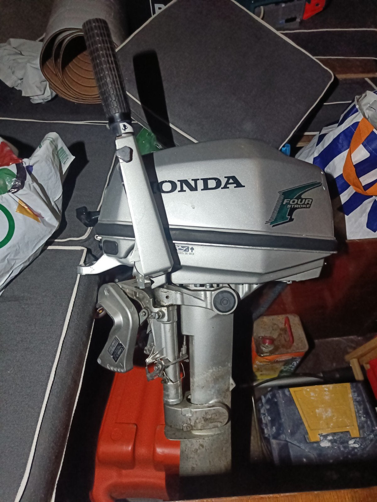 Honda 5 pk buitenboordmotor - 2008 - BF 5A, Ophalen, Gebruikt