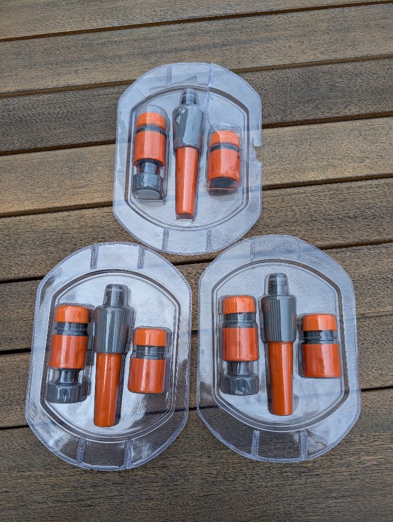 Tuinslangspoeiers/grondcontactdozen, Ophalen