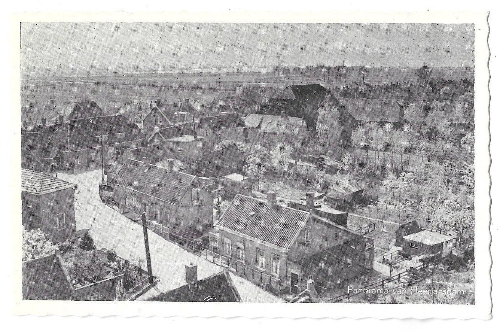 AK Heerjansdam - Panorama, Verzenden, 1920 tot 1940, Ongelopen, Zuid-Holland