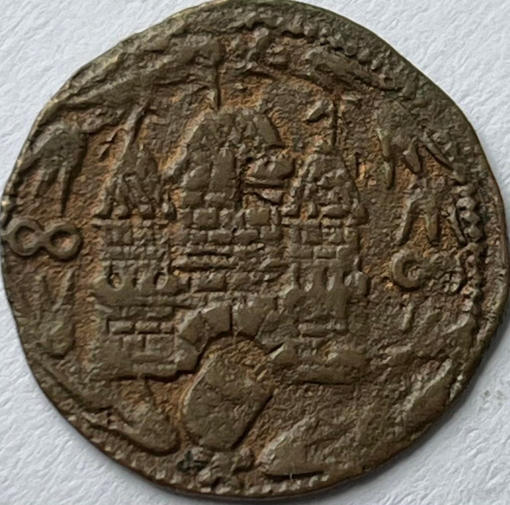 Kampen mooie duit 1644, Ophalen of Verzenden, Vóór koninkrijk, Overige waardes, Losse munt