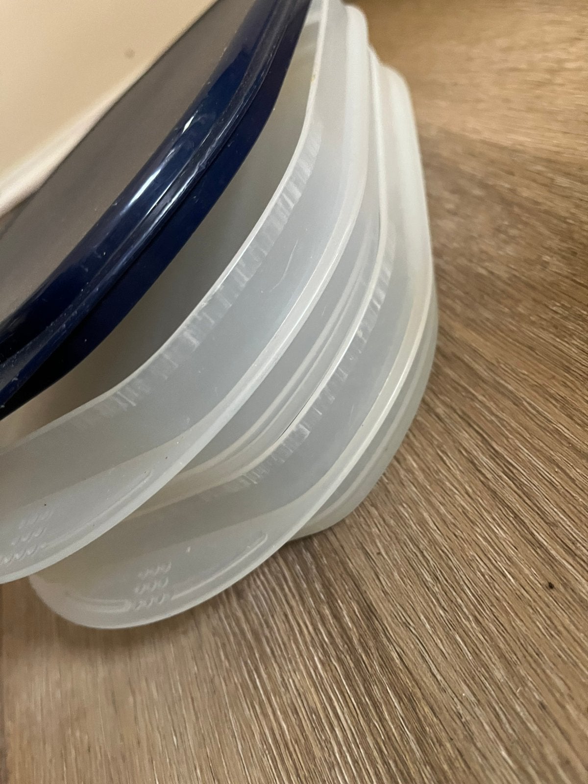 Tupperware vleeswaren bakjes., Ophalen of Verzenden, Zo goed als nieuw, Schaal