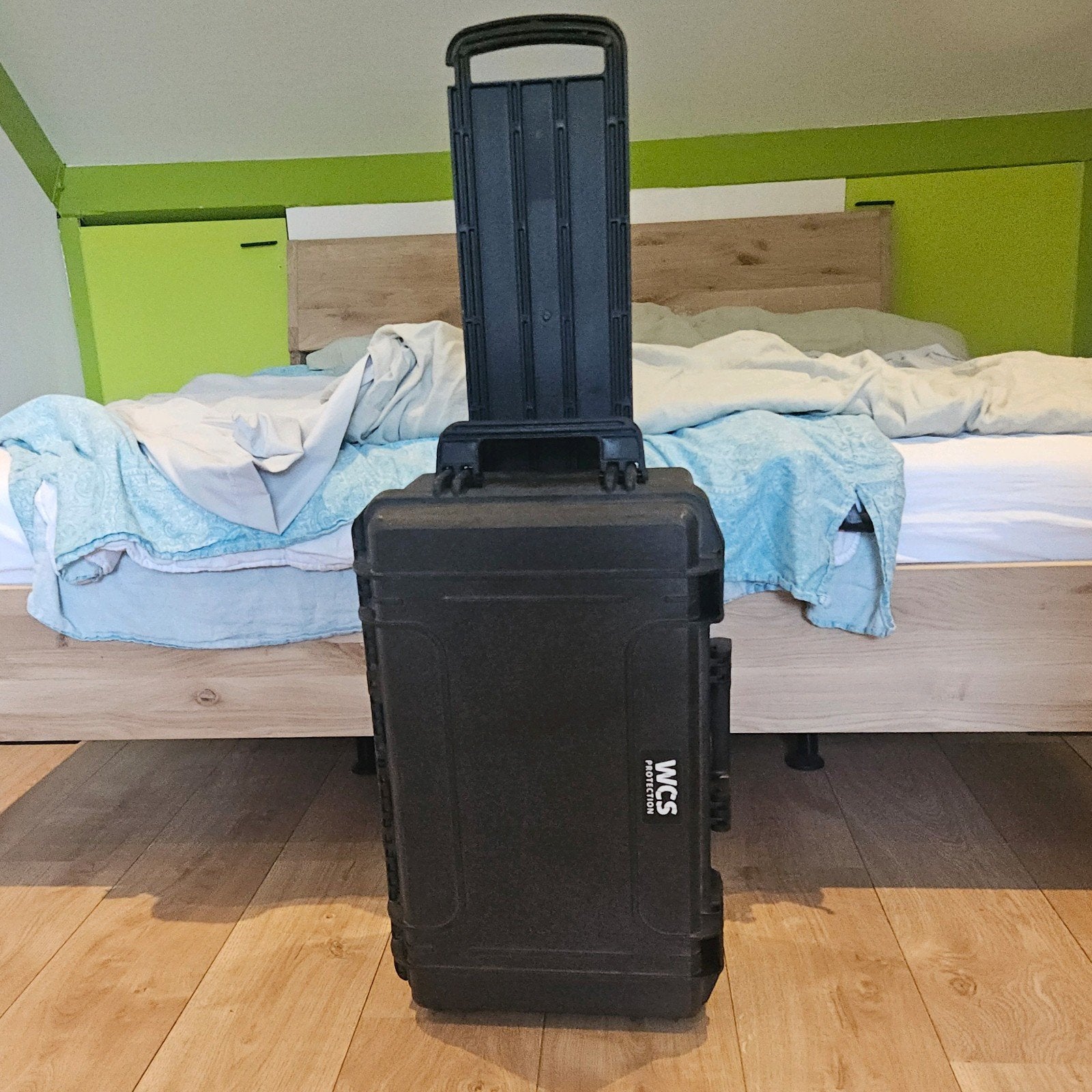 WCS Protection 520 beschermkoffer / Peli case – topstaat, Koffer, Zo goed als nieuw, Zwart, Verstelbare indeling