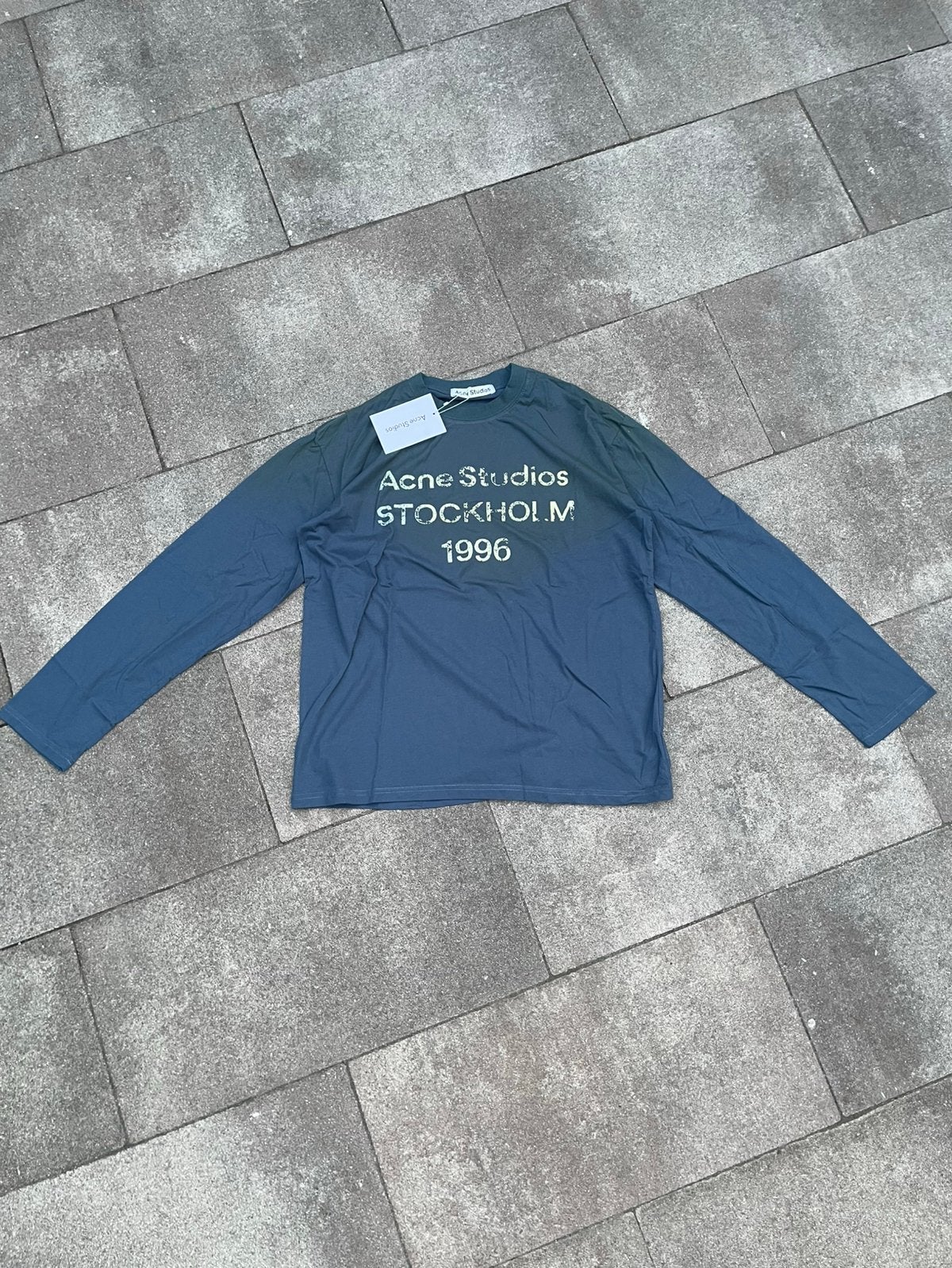 Acne studios longsleeve, Ophalen of Verzenden, Zo goed als nieuw, Maat 46 (S) of kleiner, Blauw