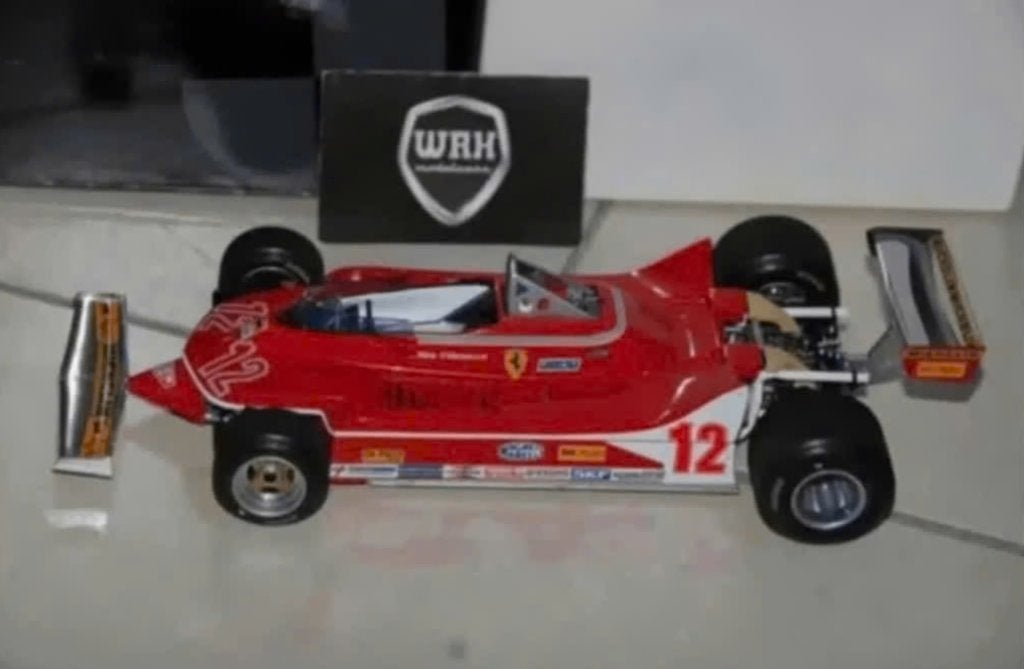 1:18 FERRARI 312 T4 F1 #12 VILLENEUVE EXOTO 97077 WRH, Verzenden, Zo goed als nieuw, Auto, Overige merken