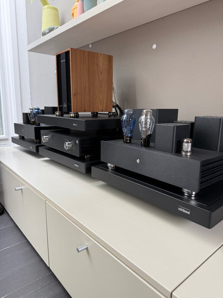 Buizen versterker set 300B mono blokken & voorversterker, Dion Audio, Versterker, 6827AR, Ophalen of Verzenden