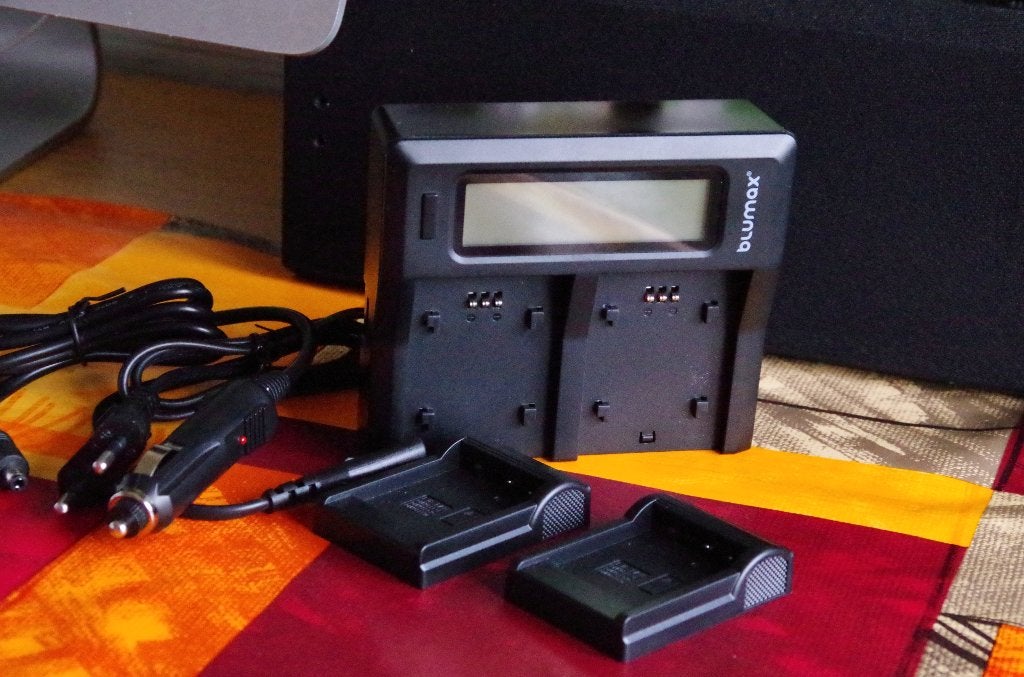 Blumax oplader voor Panasonic DMW-BLG10, Ophalen of Verzenden, Zo goed als nieuw