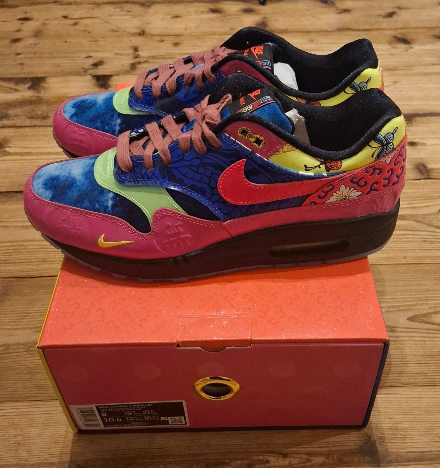 Nike Air Max 1 Chinese Newyear maat 42.5, Overige kleuren, Nike, Nieuw, Ophalen of Verzenden