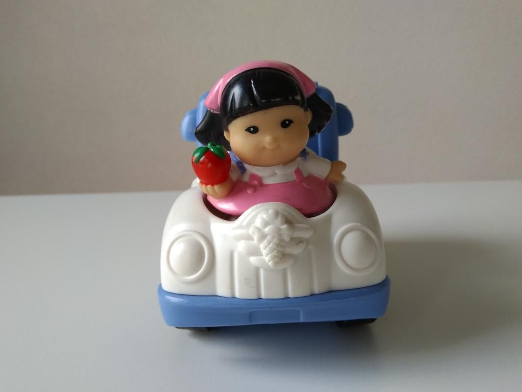 Fisher Price meisje met ijscokar, Kinderen en Baby's, Speelgoed | Fisher-Price, Ophalen of Verzenden, Zo goed als nieuw, Speelset