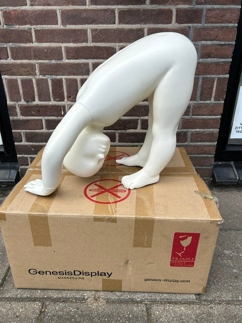 peuter / kind etalagepop etalagefiguur paspop koprol, ., Nieuw, Ophalen of Verzenden, .