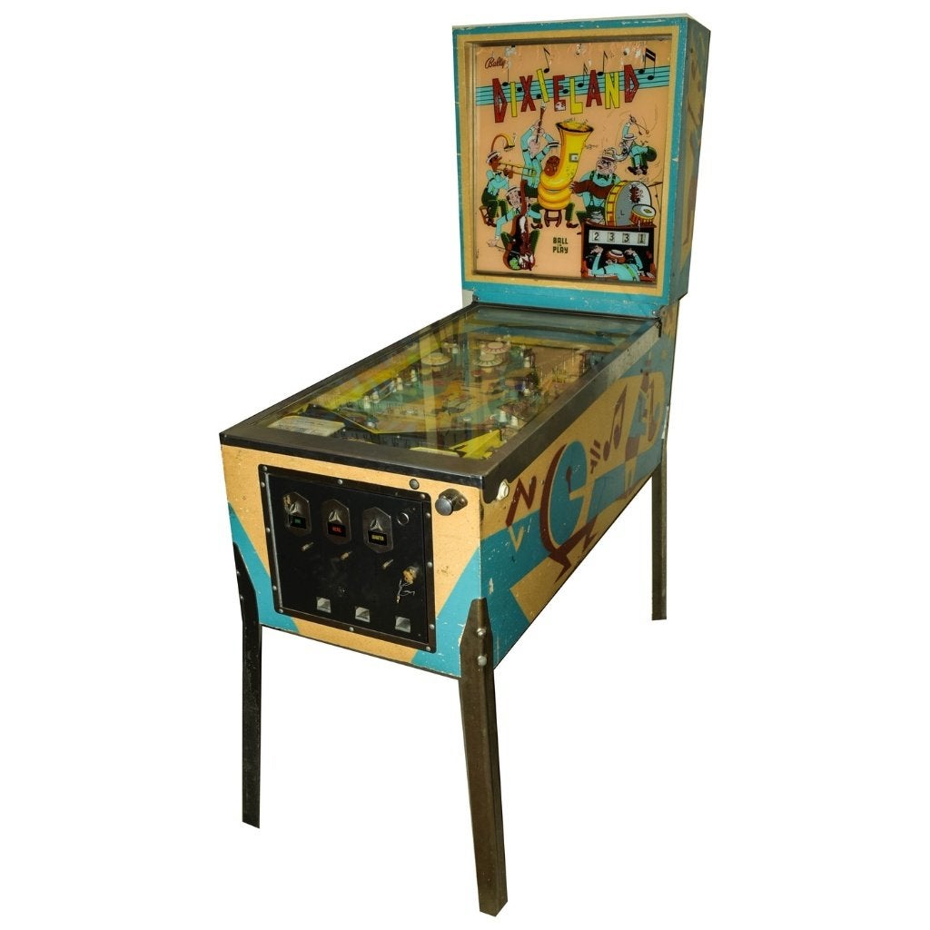 Flipperkast (werkend), Ophalen, Gebruikt, Mechanisch, Bally