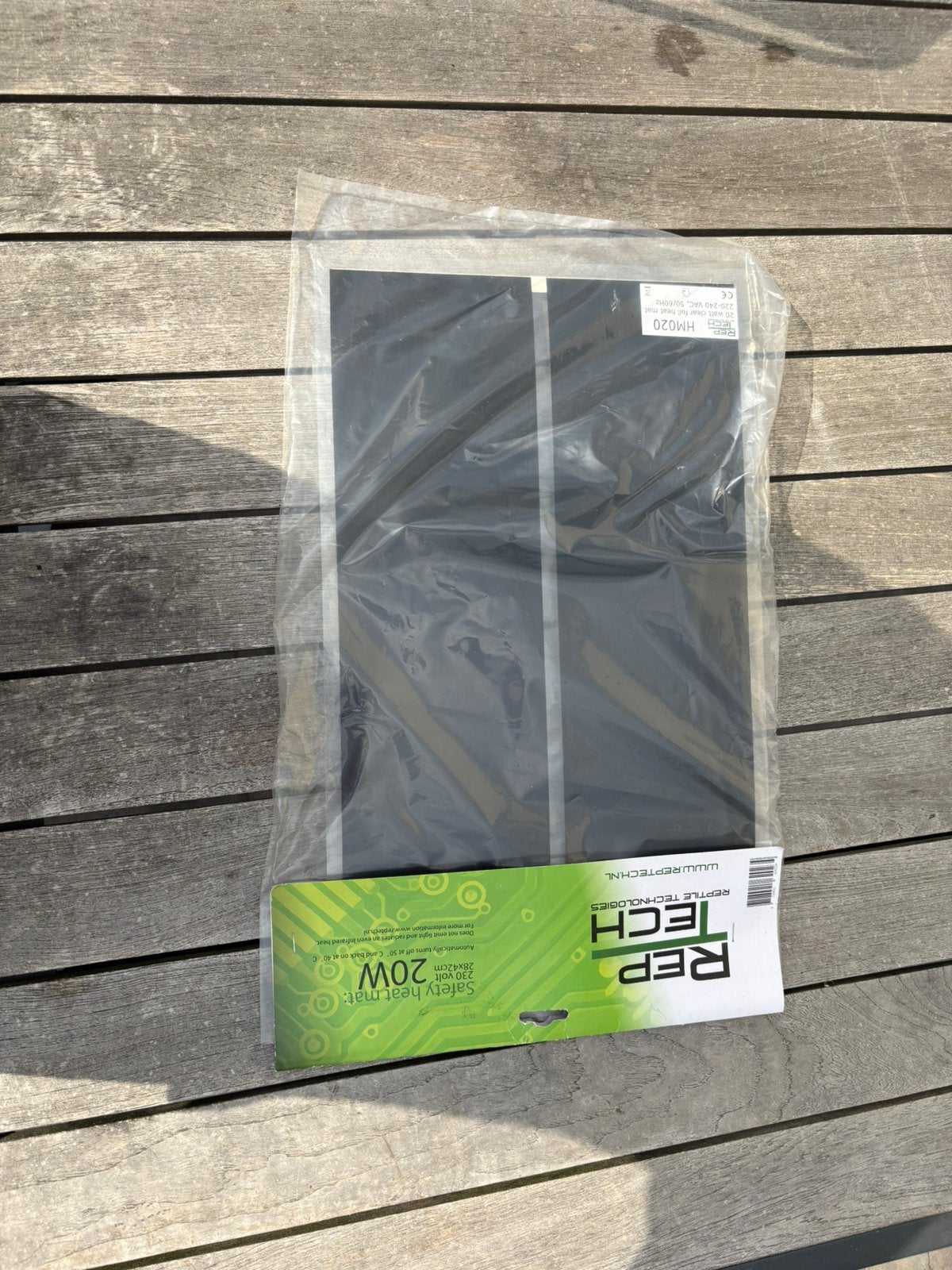 Rep tech warmte mat 20W nieuw, Ophalen of Verzenden, Zo goed als nieuw, 10 inch, Bescherming voor- en achterkant