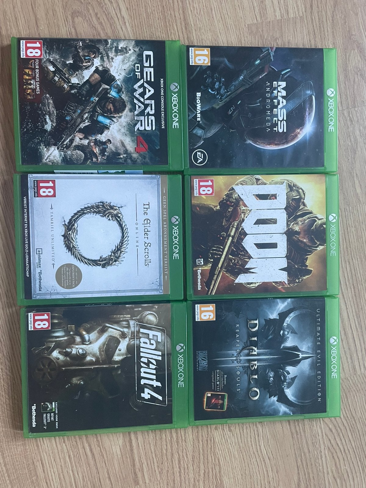 Verschillende Xbox spellen, Spelcomputers en Games, Games | Xbox One, Ophalen, Online, Vanaf 18 jaar, 1 speler