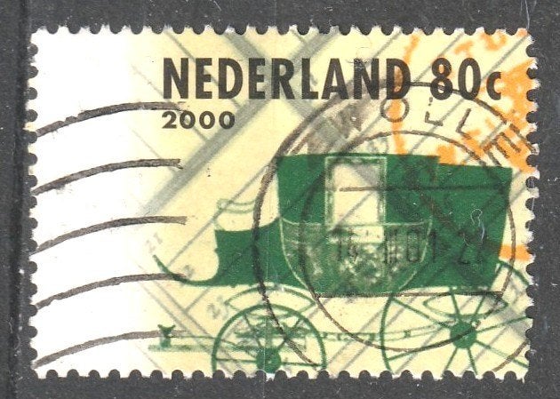 150 R --1926 b Postkoets  2000, Verzenden, Na 1940, Gestempeld