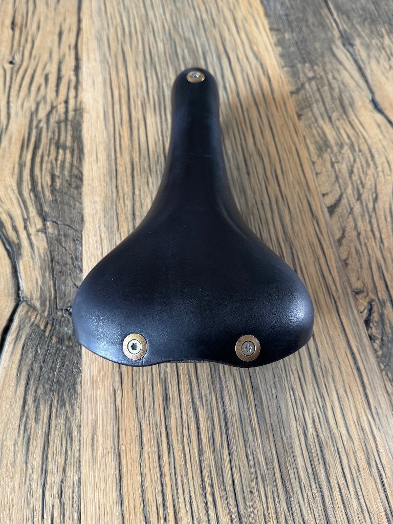 Berthoud Leather Saddle Galibier Black with Titanium Rails, Overige merken, Gebruikt, Leer, Verzenden
