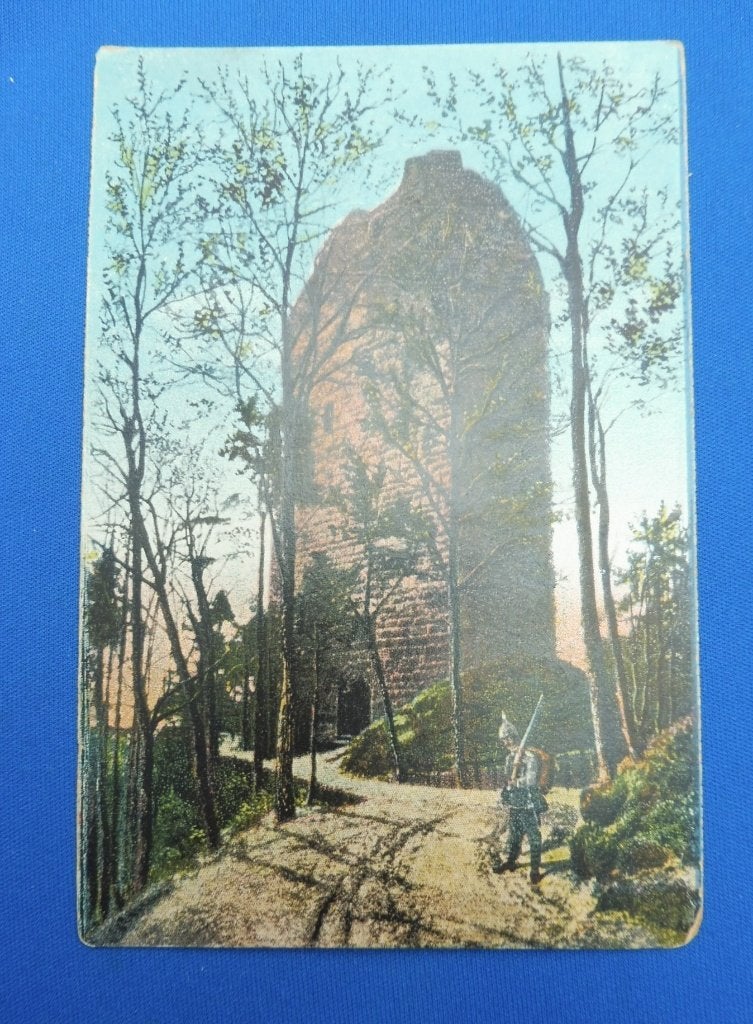 Feldpostkaart R.I.R. 99 Nideck Elzas 1918, Verzamelen, Verzenden, Landmacht, Duitsland, Overige typen