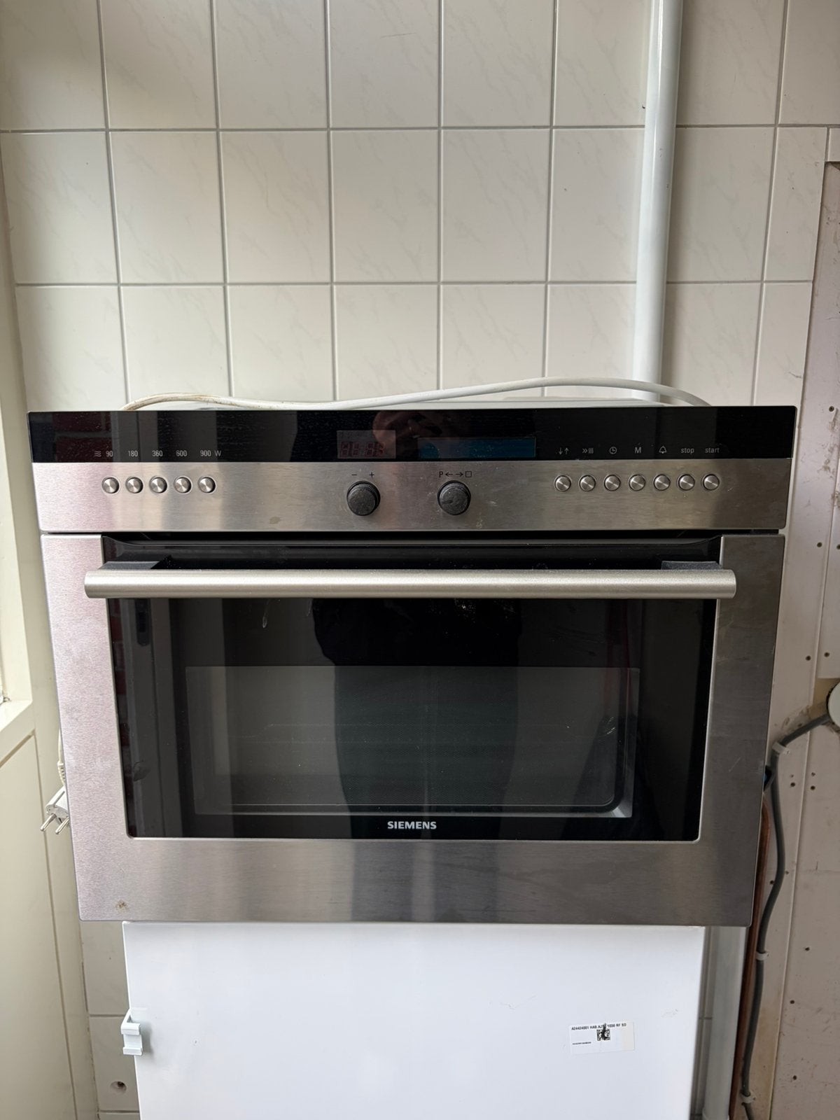 Siemens combi oven, Ophalen, 45 tot 50 cm, Gebruikt, Siemens
