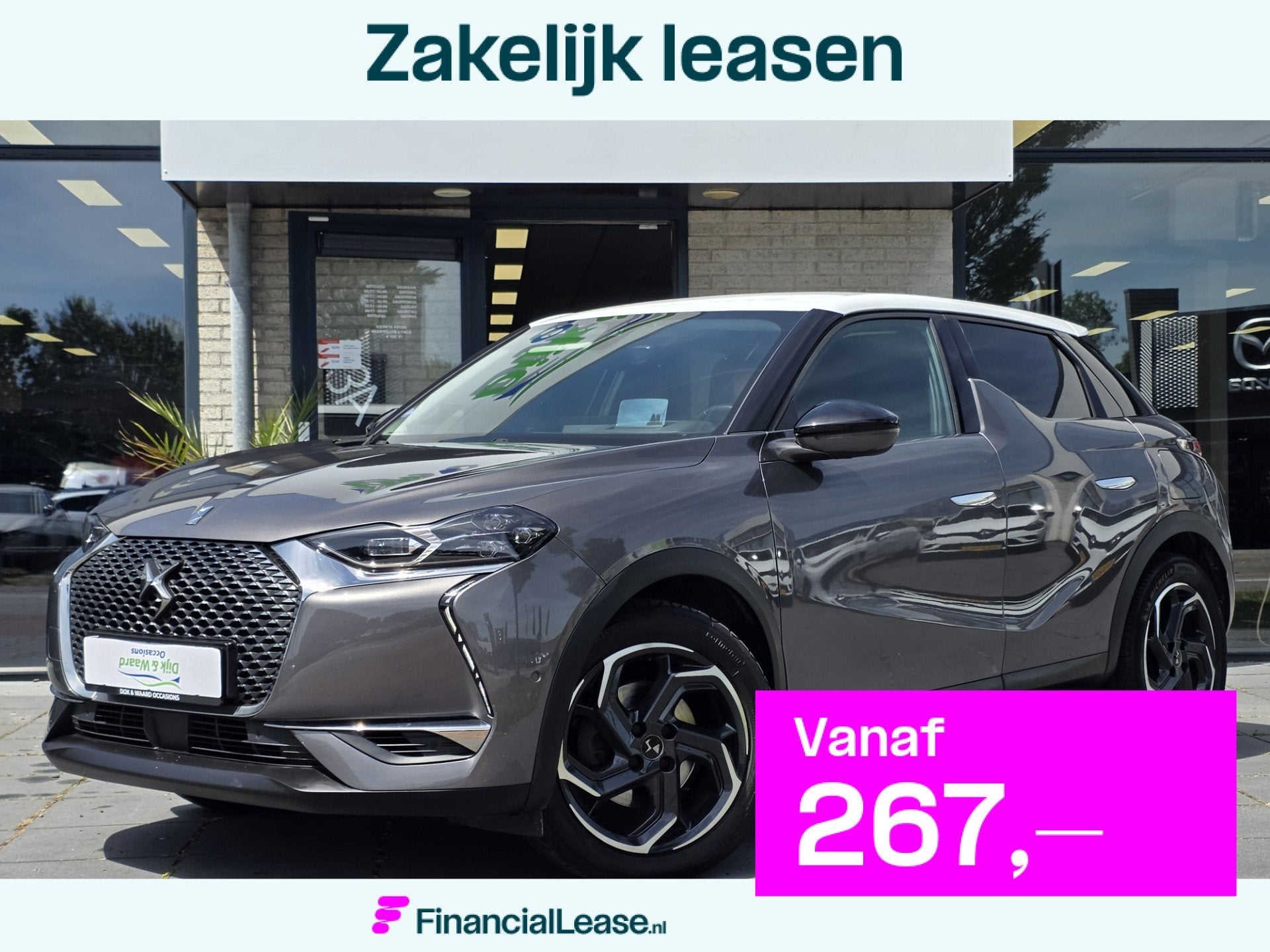 DS 3 Crossback 1.2 PureTech155 Grand Chic OPERA – Nieuwe R, Euro 6, 1199 cc, Leder, 3 cilinders