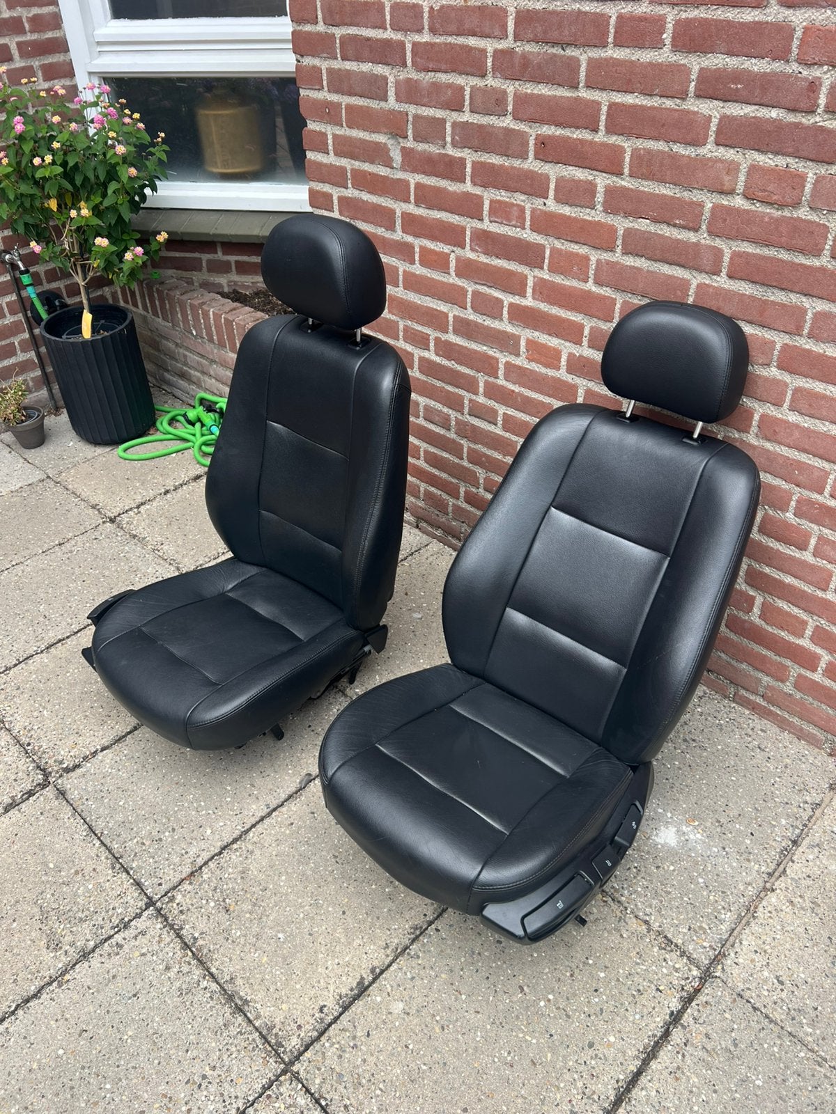 BMW E46 Voorstoelen leer interieur, Ophalen
