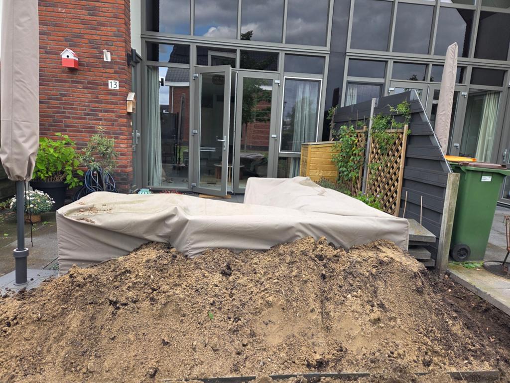 Gratis afhalen zand, Ophalen, Ophoogzand