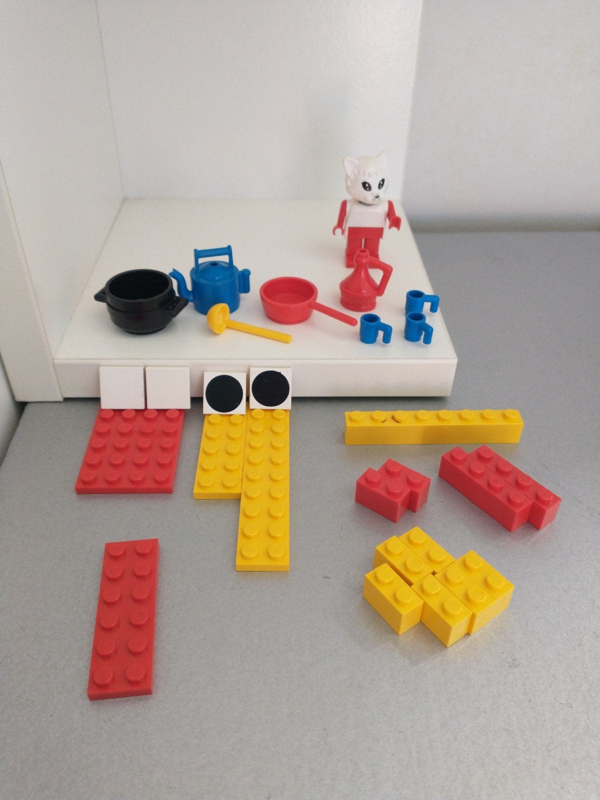 Lego Fabuland 3795 kitchen, Gebruikt, Overige thema's, Lego, Compleet