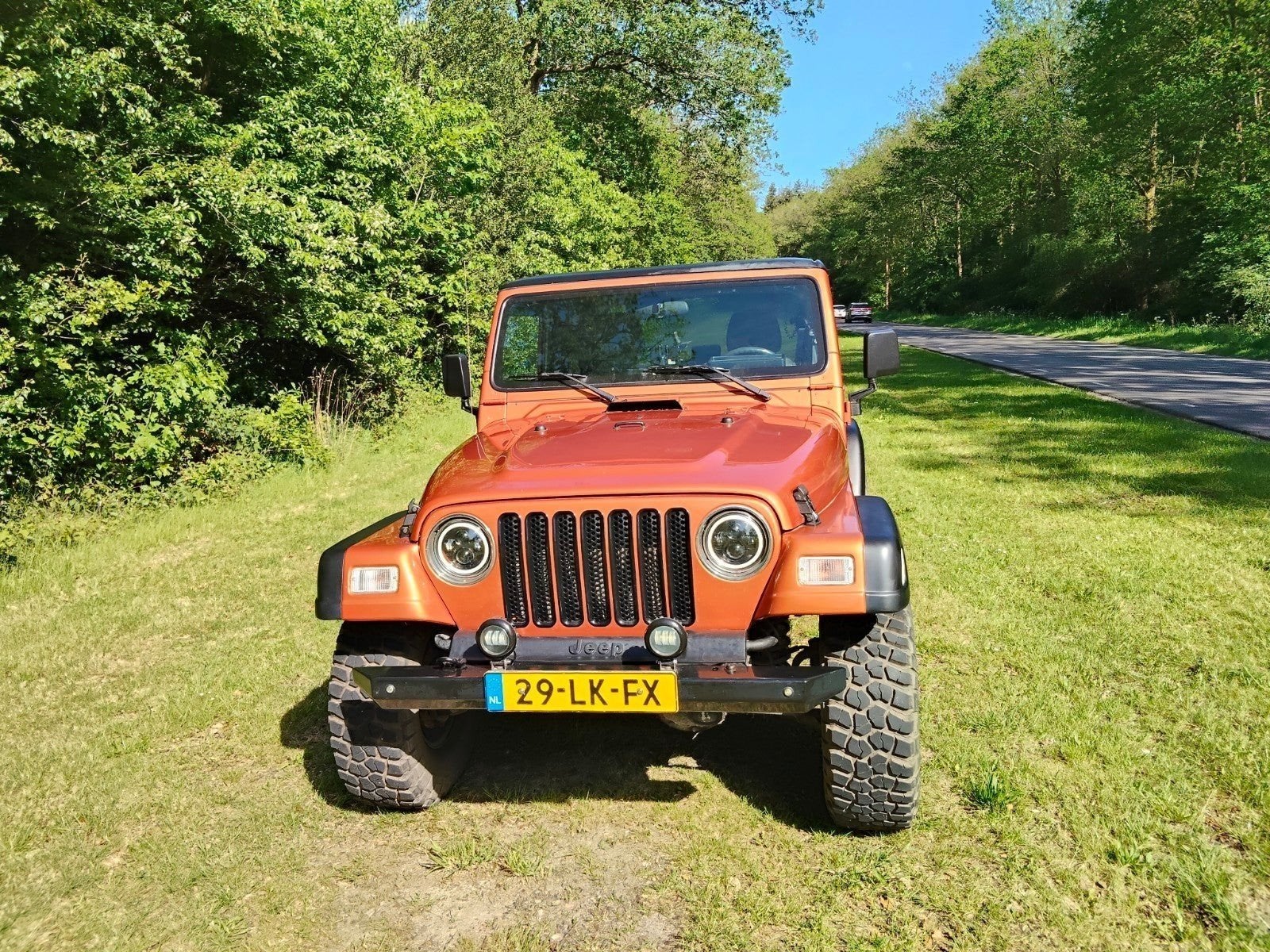Jeep Wrangler 4.0 I 2003, Auto's, Overige kleuren, 2000 kg, 4 stoelen, Origineel Nederlands