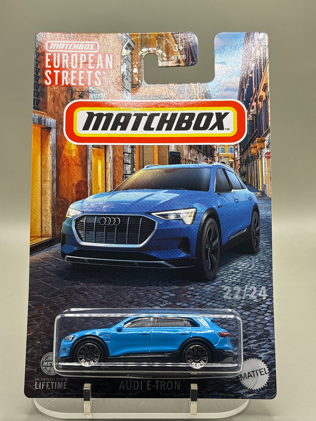 Matchbox European Streets Audi E-Tron - Nieuw in verpakking, Auto, Nieuw, Ophalen of Verzenden, Mattel