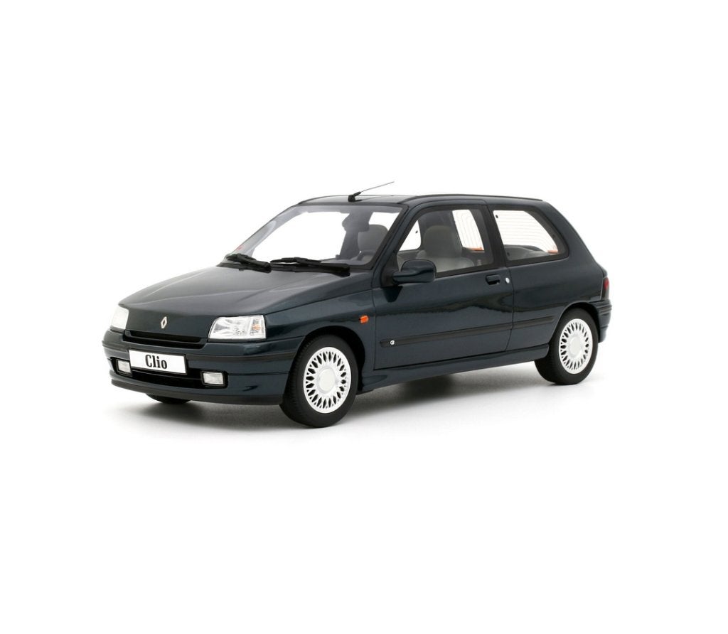 Renault Clio Baccara 1.8 Groen 1995 1/18 OTTO MOBILE OT1157, Hobby en Vrije tijd, Verzenden, Nieuw, Auto, OttOMobile