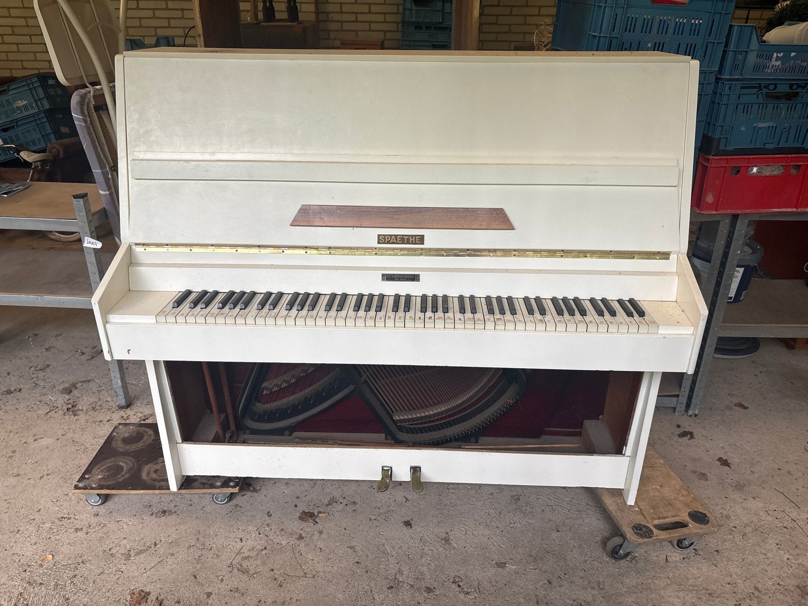 Spaethe Piano - Wit, Ophalen, Gebruikt, Wit, Piano