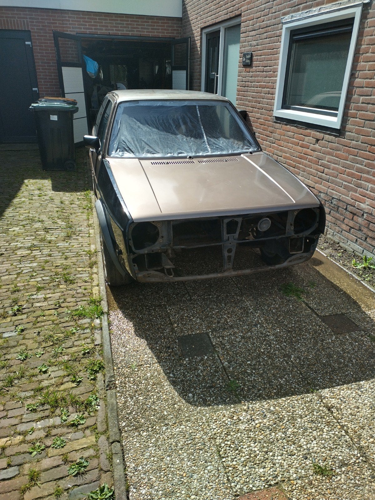 VW Golf 2 casco '86, Ophalen, Gebruikt, Motorkap, Volkswagen
