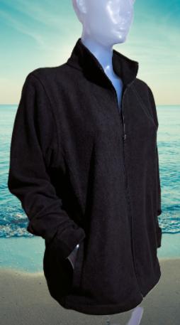 WOOLRICH💐 fleece vest ritssluiting mt L, Verzenden, Zwart, Maat 42/44 (L), Zo goed als nieuw