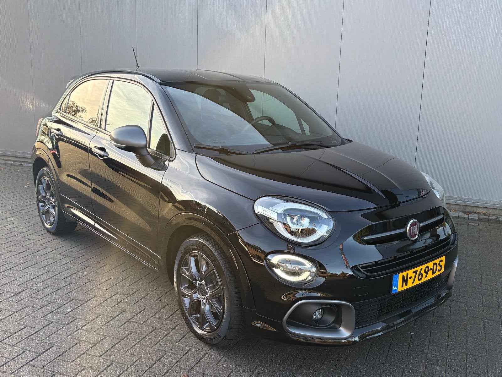 Fiat 500X 114PK Turbo GSE Sport Camera/Carplay-android/Navig, Auto's, Voorwielaandrijving, 15 km/l, Zwart, Bedrijf